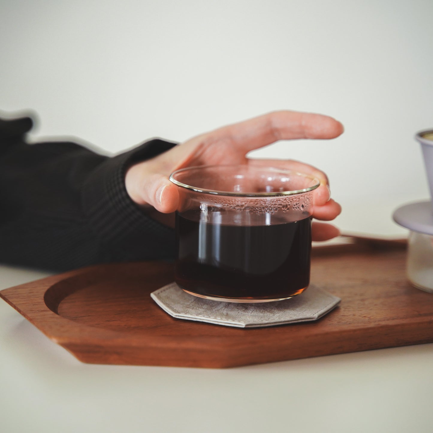 コーヒーガラスカップ