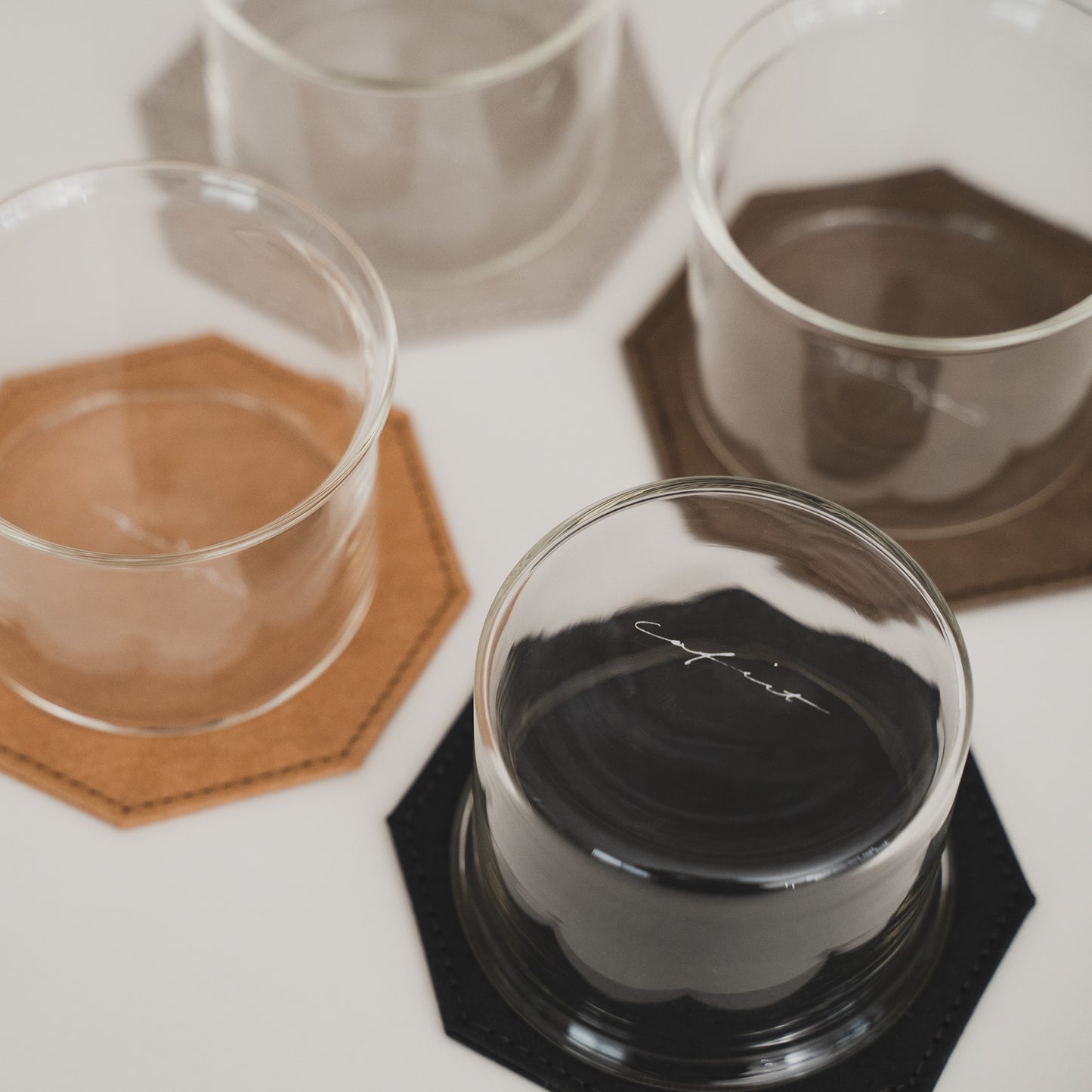 コーヒーガラスカップ