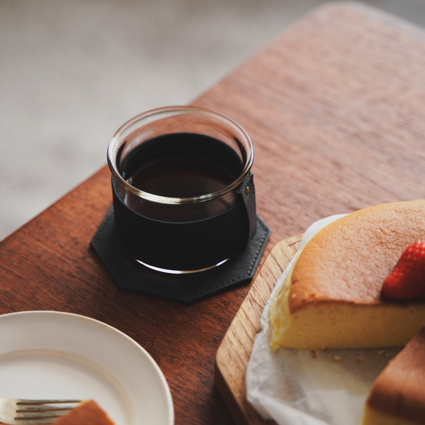 スリーブ コーヒーガラスカップ用