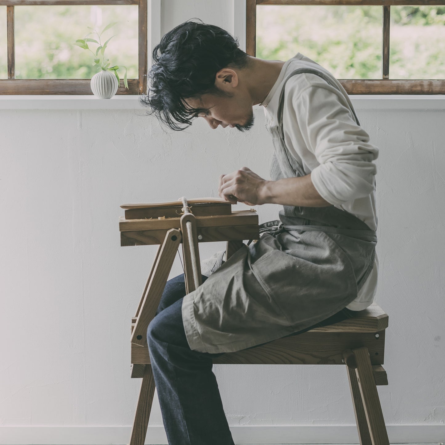 杉田創作の四徳木べら